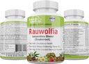 Rauwolfia Serpentina Blend (Snakeroot), 1000mg per Serving - Organic Herbal Supplement - Ayurvedic Herb & Natural Remedy -Understøtter cirkulære sundhed, cardiovaskulær sundhed Aid- 60 Ct.
