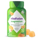 Vitafusion Magnesium Gummy Supplement, bringe ro til din vitamin rutine, Tropical Citrus Flavor, 60 Gummies