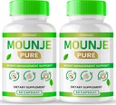 Mounje Pure Keto Kapsler, Mounje Pure Advanced Formel Pills - Maksimal styrke, Mounje Pure All Natural Keto Pills MounjePure Kapsler, Mounje Pure Official Formel Pills Anmeldelser (2 Pack)