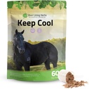 Sølv Lining Urter Hold cool hest opkalkning supplement - hest sundhed ro & fokus supplement - hest opkalkning kosttilskud med naturlige urter herunder kamille, Echinacea, & mere - 1 LB 60- Day Supply