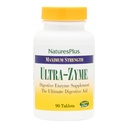 NaturePlus Ultra-Zyme - 90 tabletter - Enzyme supplement til støtte sund fordøjelse - Gluten Free - 45 Serveringer