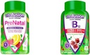 Vitafusion PreNatal Gummy Vitaminer, Hindbær Lemonade Afmærket, Graviditet Vitaminer til kvinder & Ekstra Styrke Vitamin B12 Gummy Vitaminer til energi Metabolisme Support