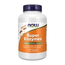 Now Foods Supplements, Super Enzymes, Formuleret med bromelain, Ox Bile, Pancreatin og Papain, 180 kapsler