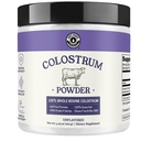 Colostrum Powder - USA Sourced Bovine Colostrum til mennesker til immunforsvar, Gut Health, Muscle Recovery - Enkelt Ingrediens, Ingen tilsætningsstoffer, Græs Fed, Non- GMO Colostrum Supplement for kvinder og mænd
