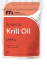 Micro Ingredients Antarctic Krill Oil Supplement, 1000mg Per Serving, 300 Soft- Gels, Rich in Omega- 3s EPA, DHA & Natural Astaxanthin, Understøtter immunsystemet & Brain Health, Let at synke