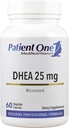 Patient 1 DHEA 25 mg 10 mg 12 4; supplement til understøttende positivt stof, energiniveauer og endokrine sundhed * 12 4; mikroniseret for forbedret absorption 124; 60 kapsler