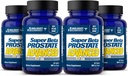 SUPER BETA PROSTATE Advanced - Fremme søvn, Support Brege Tømning. Prostata Support for Mænd Sundhed med Beta sitosterol, ikke Saw Palmetto. (240 kapsler, 4 - Pack)