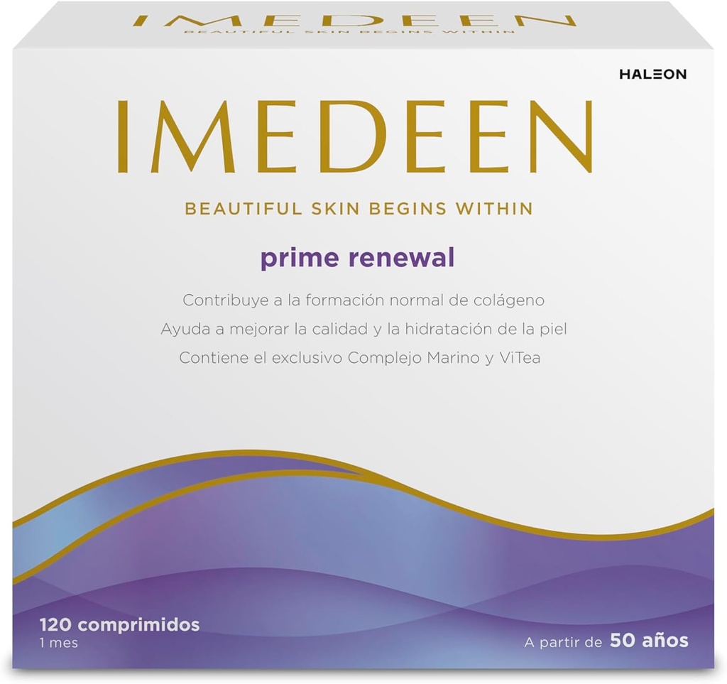 Imedeen Prime Fornyelse Tablet (120 Greve) Skin Collagen Formel til 50 Plus Skincare Beauty Supplement