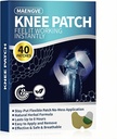 Knee Pain Relief Patch 40 Count- for Knee, Neck, Skulder, Tilbage og Bone- on- Bone Hot Patch, 8 Timer af Long- Længere fælles smertelindring