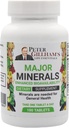 Major Minerals 100 tabletter, ingen oxide! Nemt for Digest Multimineral, Balanceret for Mænd & Kvinder Bone & Immunsystem Support med jern og kalium af Peter Gillhams Life Essentials
