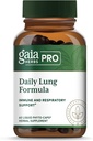 GAIA HERBS PRO Daily Lung Formula - Respiratory Health Support* - Immune Supplement with Mullein Leaf, Marshmallow Root & More - Vegan, Gluten-Free, Soy-Free - 60 Liquid Phyto-Caps (60 Servings)