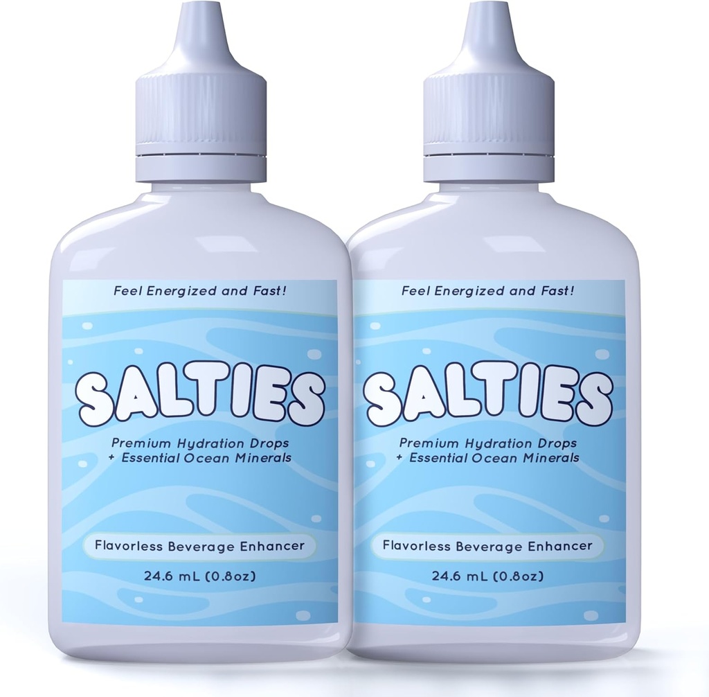 Elektrolyte Drops l Unflavored Elektrolyte Note 124; Sporing Mineral Drops med Magnesium, Kalium, og Natriumps 124; Sugar- fri