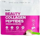Avanceret collagen peptider pulver til kvinder - Hyaluronsyre, biotin & C-vitamin, hydrolyseret protein hår, hud, negle & fælles støtte - Græs Fed type I & III Keto, Paleo, Kosher 9.88 oz Unflavored