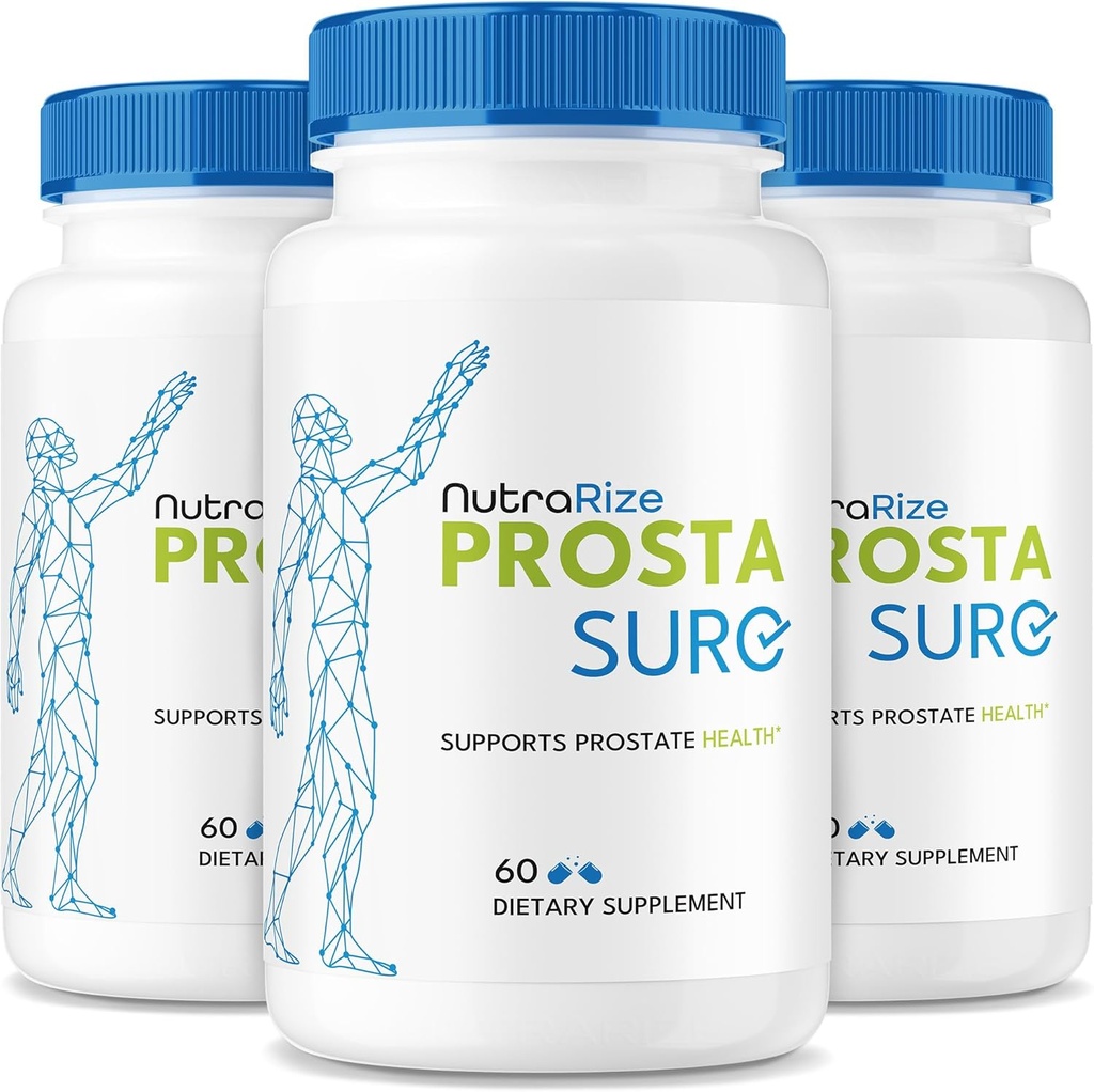 NutraRize (3 Pack) Prostable Kapsler - Official Prosta Sikker piller til Prostate Heath, Alle naturlige støtte Formel for mere kontrol & Samlet velvære, Pastillas anmeldelse (180 Kapsler)
