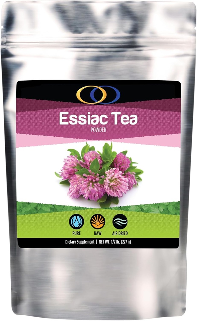Optimal økologisk ESSIAC Tea 8 Herb Powder - USA & EU Organisk dyrket fint jorden urter! - Rene Caisse 's Prized opskrift med får sorrel rødder!