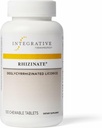 Integrativ terapi Rhizinate - fordøjeligt supplement til Gut Health Support * - Intestinal Health Support * - Vegan, Gluten- Free & Dairy- Free - 100 tyggetabletter (33 Servere)