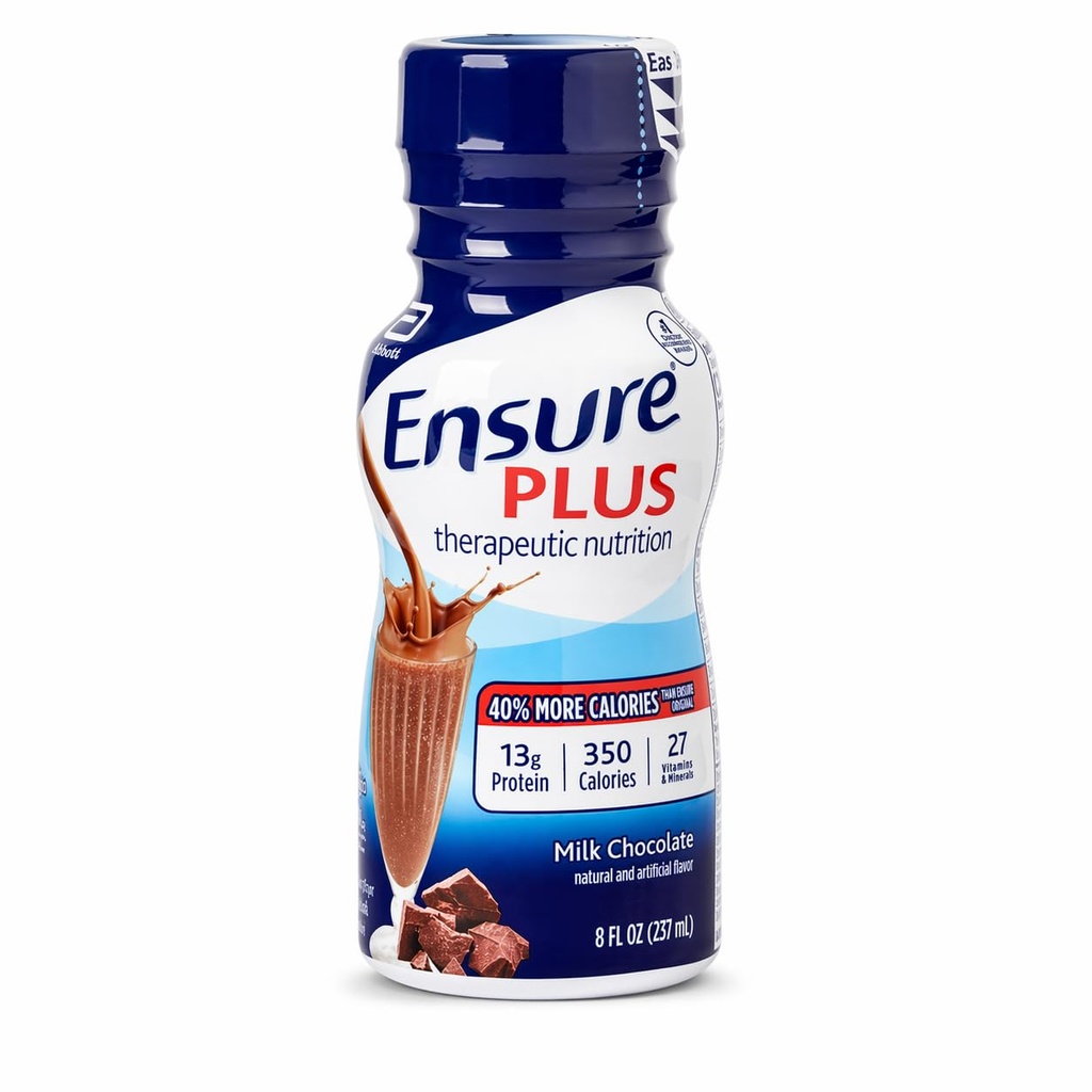 Sikre Plus cremet mælk chokolade Shake - 24 x 8 Ounce flasker