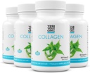 Ja, du kan! Kollagen kapsler til kvinder og mænd, Kosttilskud til fremme af sundt hår, hud og negle, 290 mg bovin kollagen, vitamin A, vitamin D3, zink og kobber, 30 kapsler - 4 pakker