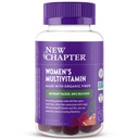 New Chapter Women’s Multivitamin Gummies - 59% Less Sugar, Women’s Gummy Vitamins with Vitamin C, D3 & Zinc, Non-GMO, Gluten Free, Berry-Citrus, 75ct