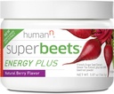 HumanN SuperBeets Energy Plus with Grape Seed Extract - Beet Root Powder, Green Tea Extract, Caffeine, Vitamin C, Non-GMO, 5.87oz