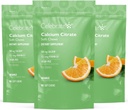 Celebrate Vitamin Bariatric 500 mg Calcium Citrate Soft Chews med 500 IE D3 Vitamin - Essential for Gastric Bypass Patienter & Knoglesundhed - Sugar & Gluten Free, Orange (270 Chews)