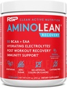 AminoLean Hydrating Electrolyte Powder and Recovery Drink with Sea Minerals, Nootrop Mushrooms, og Vegan Aminosyrer, BCAA + EAA 'er for Post Workout Muscle Building, Tropical Punch