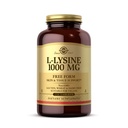 Solgar L- Lysin 1000 mg, 250 tabletter - Forbedret Absorption og lignende - Fremme Integrity of Skin and Lips - Collagen Support - Aminosyrer - Non- GMO, Vegan, Gluten Free - 250 Servere