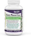 Vital Earth Minerals Humic Minerals Kapsler - 70 + Trace Minerals med naturligt occurring Fulvic Acid, Alkaliserende Mineral supplement til Detox, Gut Health, Wellness, 120 Greve