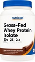 Nutricost Grass- Fed Whey Protein Isolate (Chocolate) 2LBS - Non- GMO, Gluten Free, Natural Flavors