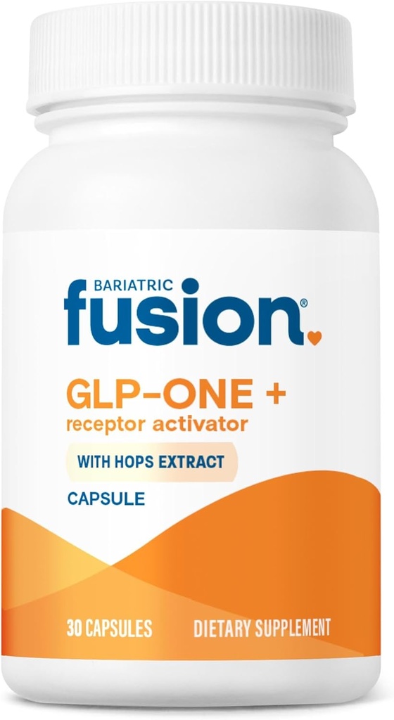 Bariatric Fusion GLP-1 Plus Note 124; GLP Activate Receptorer til at føle fuld hurtigere og længere * Note 124; Natural Supplement med Copaiba og Humle Extract