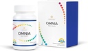 Omnia - Skin, Hair, and Nails Supplement - Triple Acting Complex for Healthy and Glowing Skin - Features a Natural Blend of Vitamins, Minerals, Collagen and Other Superfoods - 30 Capsules