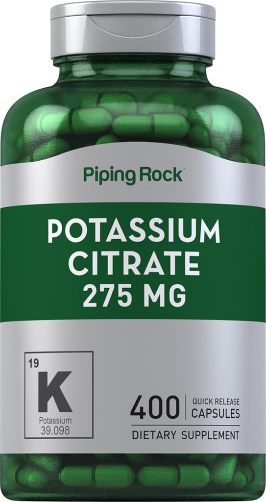 Piping Rock Kalium Citrate Supplement: 124; 275 mg
