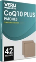 Veru Wellness CoQ10 Plus Daily - Self Adhesive Coenzym Q10, 8- 10 Timer (42 Dag)