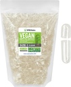 XPRS Nutra Størrelse 1 Tomme kapsler - 5000 Tomme Veganske kapsler - Vegetariske piller - DIY vegetabilsk kapsel Filling- Veggie Pill Caps for Do- It- Yourself Kosttilskud