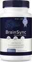 rize laboratorier - BrainSync kapsler - Daily Focus & Clarity Formel med en balanceret blend for Alerness og Memory Support Dex124; Easy- to- Take Pills for Everyday Use (60 Kapsler)