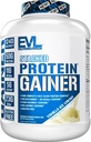 Evlution Nutrition Stacked Protein Gainer, 50 Grams Whey Protein Powder Complex, 251 Grams Carbohydrates, Build Muscle, Recovery, Post Workout, Gluten-Free (Vanilla Ice Cream, 6 LB)