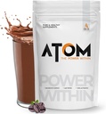 Asitis Nutrition AS- IT- is Atom Whey Protein 1kg / 35,2 Oz med fordøjelsesfremmende enzymer