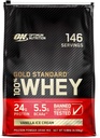 Optimum Nutrition Gold Standard 100% Whey Protein Powder, Vanilla Ice Cream, 10 Pund (Packaging May Vary)