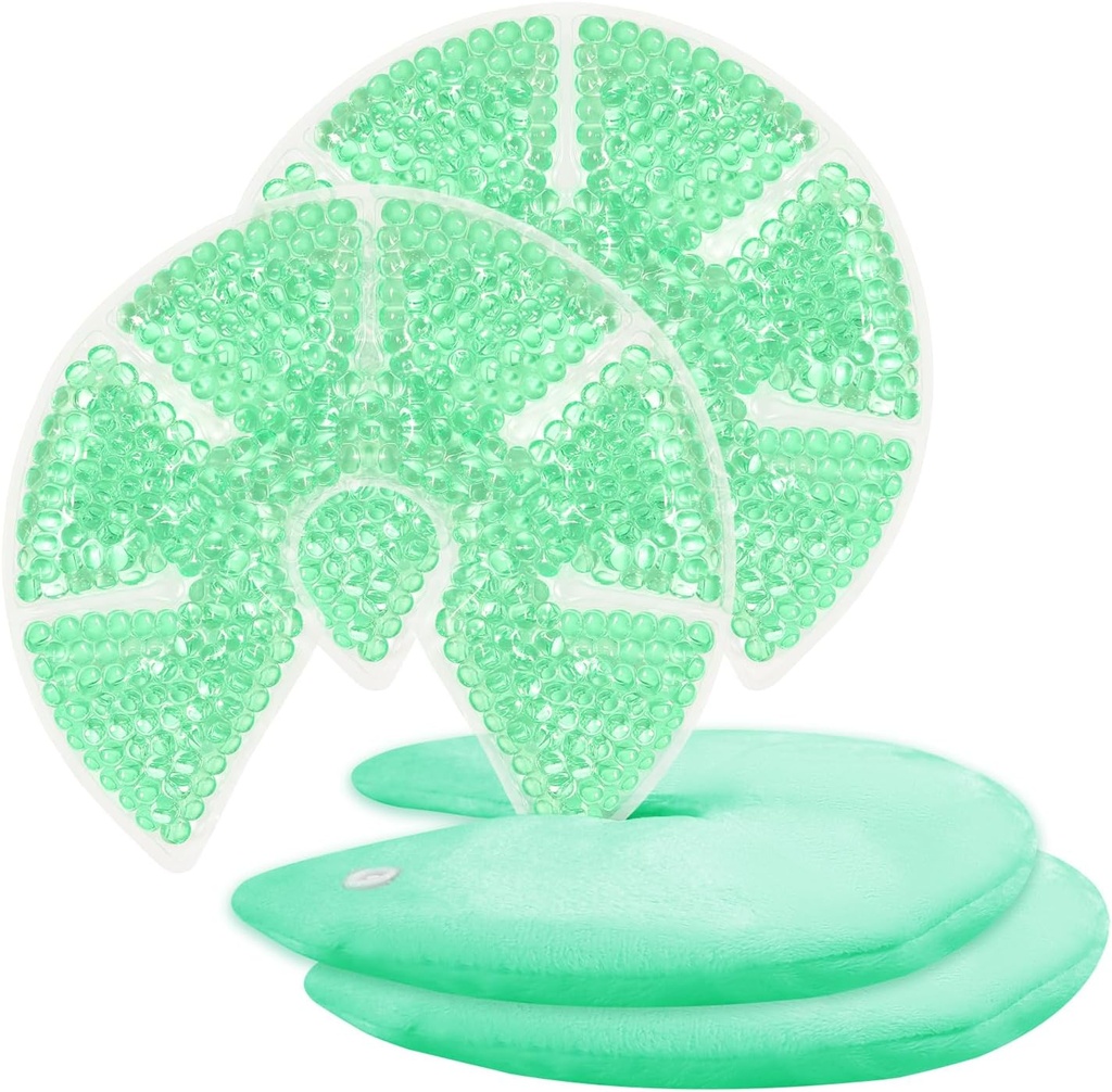 Hot / Cold Bryst Gel Perler Ice Packs Bryst Cooling / Heat Pads Relief for Amning, Nursing Pain, Mastitis, Engagement, Hævelse, Plugged Ducks
