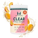 Myprotein Clear Whey Isolate Protein Powder, 1.1 Lb (20 Servere) Peach Mango, 20g Protein per Serving, naturligt aromatiseret drik mix, daglige proteinindtag for overlegen ydeevne
