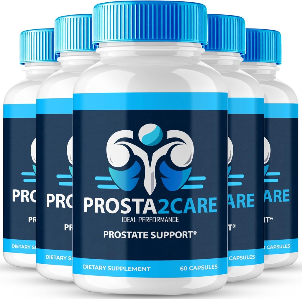 Prosta2Care for mænd kapsler, Prosta 2 Care Prostata Health Supplement Pills - Maksimal styrke, Prosta 2Care Premium Prostata Support Formel Alle naturlige, Prosta2 Care Pills Anmeldelser (5 Pack)