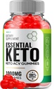 Essential Keto ACV Gummies - Advanced Formel Essential Keto + ACV Weight Management Gummies Apple Cider Vinagar Keto Essential ACV Gummies Kosttilskud Anmeldelser Vitamin B12 B6 (60 Gummies)