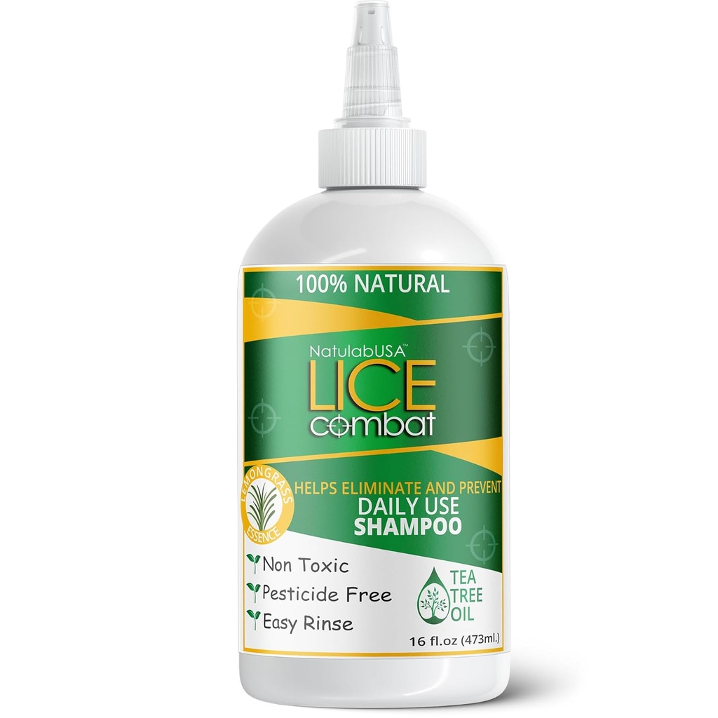 Lice Shampoo Budding 124; Hjælper Eliminere Lice, Super Lice & Nits Budding 124; Repels & Prevents