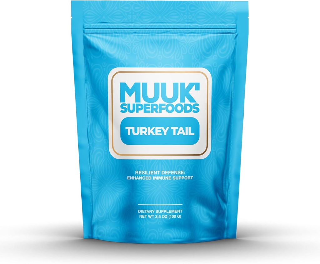 MUUK 'SUPERFOODS Organic Turkey Tail Mushroom Powder