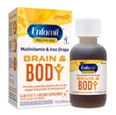 Enfamil Poly- Vi- Sol med Iron Liquid Multivitamin Drops, understøtter vækst og udvikling *, 50ml flaske