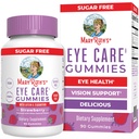 MaryRuth Organics Eye Care Gummies; Eye Health Vitaminer til voksne og børn; Lutein og Zeaxanthin Kosttilskud