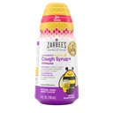 Zarbee 's Children' s Daytime Honey Hough Syrup + Immun for Kids 2 +, Hough Syrup med Soothing Dark Honey, Real Elderberry, Vitamin D & Zink, Drug & Alkohol- Free, Mixed Berry, 4 fl. oz