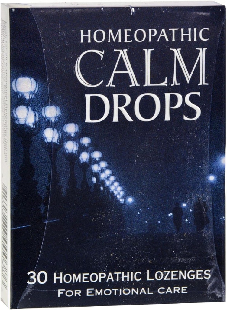 Historiske retsmidler Homøopatiske Calm Drops, 30 Lozenges, 12 Greve (pakke med 1)