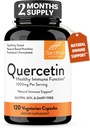 Sandhu 's Quercetin Vegetarian Capsules Supplements 120 Count (pakke med 1)