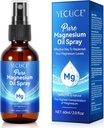 Magnesium Oil Spray - Pure Magnesium - Spray Magnesium til Feet & Sleep (2.02 Fl Oz), Blå